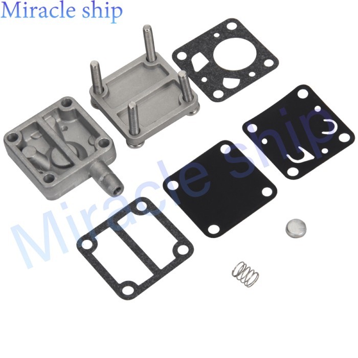 6E0-24412-00 Carburetor Fuel Pump for YAMAHA 2 Stroke 4HP 5HP Outboard 6E0-24471-00, 6E0-24411, 6E0