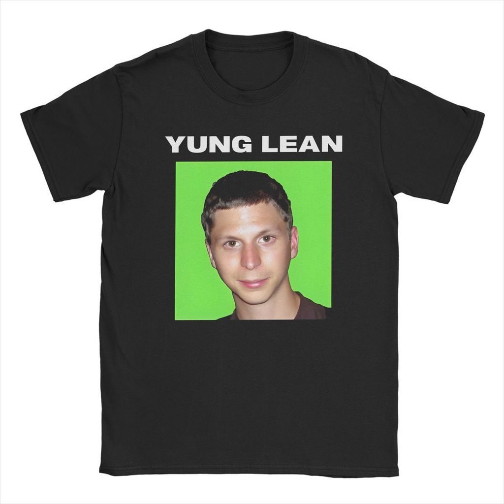 Yung Lean Michael Cera Meme เสื้อยืดผู้ชายผ้าฝ้าย Tee เสื้อ O คอแขนสั้นเสื้อยืดของขวัญไอเดียเสื้อผ้า