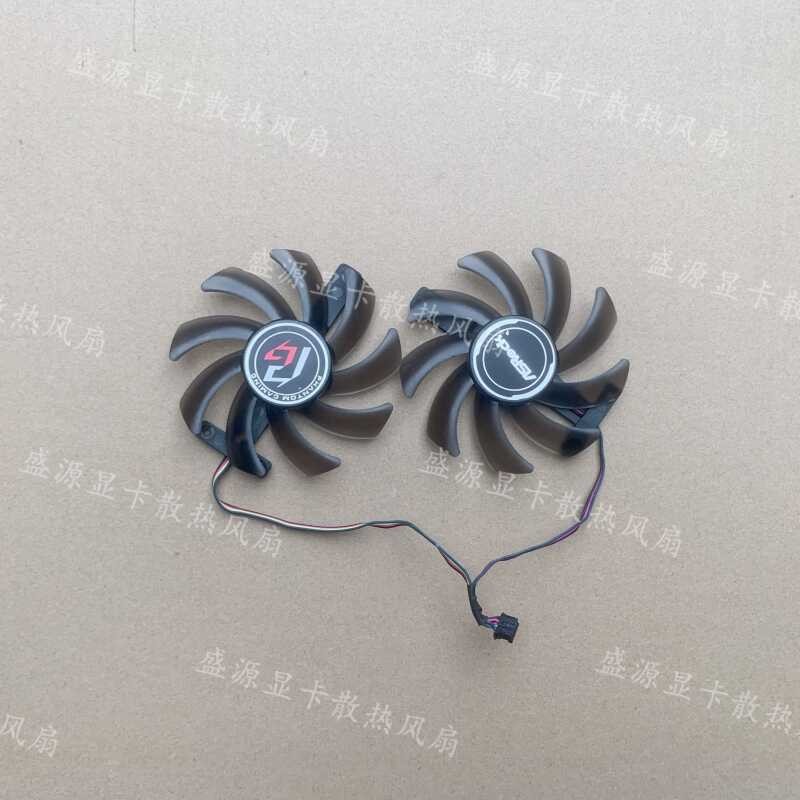 ASRock/ASRock RX5500XT RX5600XT Phantom Gaming กราฟิกการ์ดพัดลมระบายความร้อน