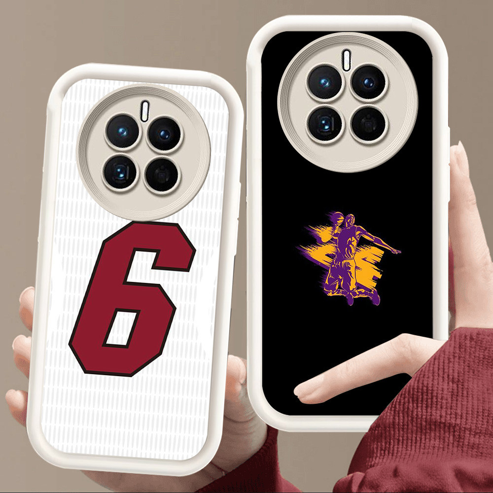 เคสสําหรับRealme Narzo 13 12 70 12X N65 Plus Pro Lite 5GสีขาวนวลE57บาสเกตบอลNBA