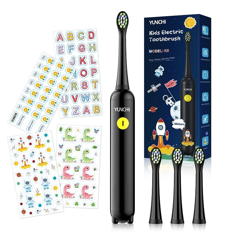 YUNCHI K5 แปรงสีฟันไฟฟ้าเด็กฟันไวท์เทนนิ่งทําความสะอาดลึก High-Tech Design สินค้าของแท้