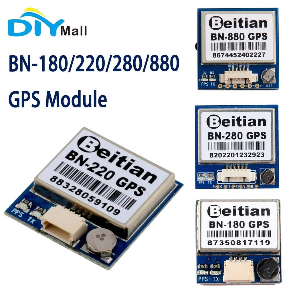 Beitian GPS BN-180 BN-220 BN-280 BN-800 BN-880 Dual โมดูลเข็มทิศสําหรับ RC Drone CC3D F3 Flight Cont
