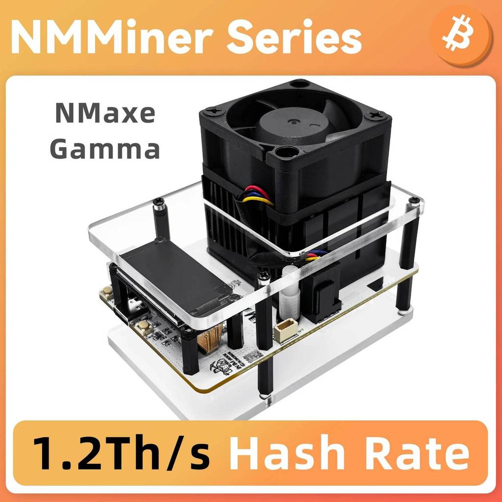 TA NerdMiner NMAxe Gamma BTC Miner Chip Opens Solo Bitcoin BM1370 BTC SOLO Lottery Miner 1.2TH/s พร้