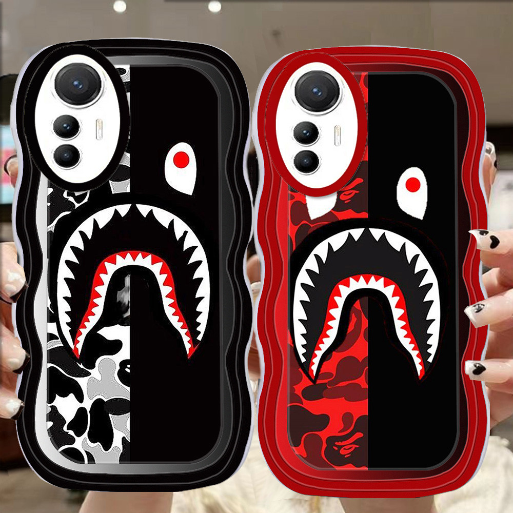 A-83 bape shark TPUปลอกสําหรับXiaomi Mi 12T 10T 11T 12 Lite 9 Pro 5Gเคสใส