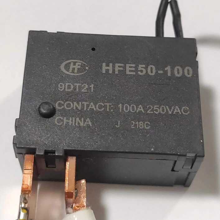 Hongfa Relay HFE50-100/9DT21 สินค้าแท้คุณภาพสูงพร้อมสต็อก