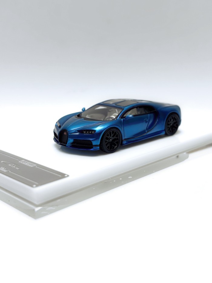ScaleMini 1/64 Bugatti Chiron Bugatti Chiron Bugatti จําลองเรซิ่นรถรุ่น Out of Print รถ