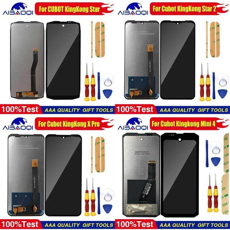 หน้าจอสัมผัสสำหรับ CUBOT KingKong Star 2 KingKong X Pro KingKong Mini 3 KingKong Mini 4 Pocket 3 พร้