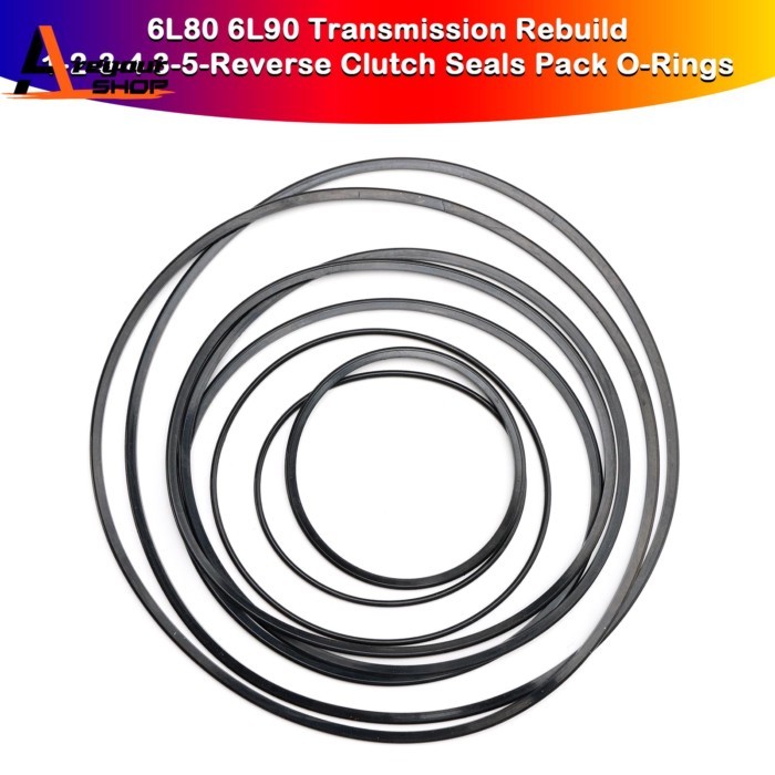 6L80 6L90 Transmission Rebuild 1-2-3-4 3-5-Reverse Clutch Seals Pack O-Rings