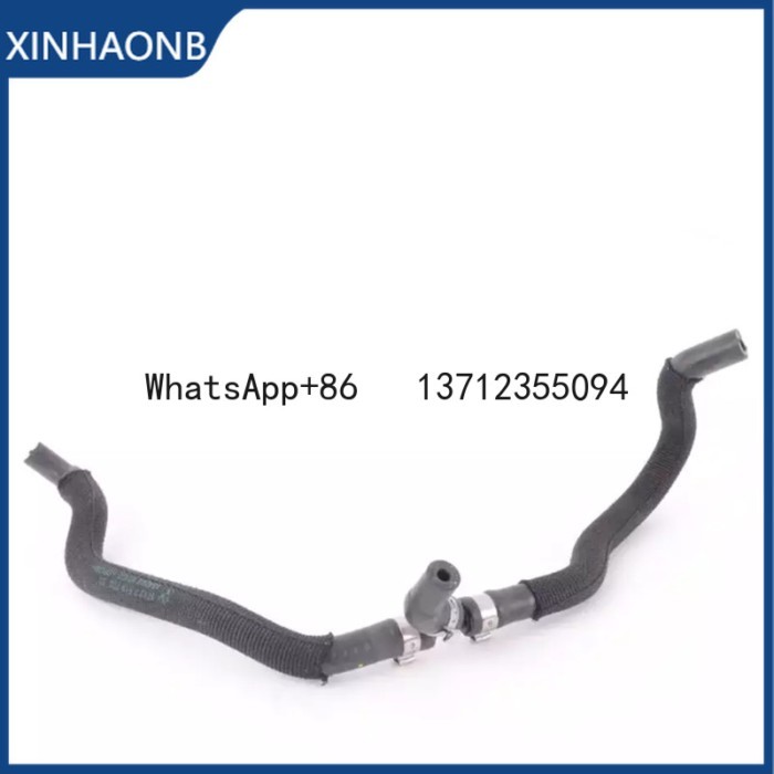 Brand New Genuine ENGINE COOLANT HOSE 17127619702 For BMW 5 F07 F10 F11 6 F06 F12 F13 7 F01 F02 X5