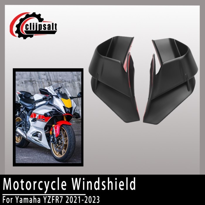 For Yamaha YZF-R7 YZFR7 2021-2023  Motorcycle fixed winglet cover aerodynamic frame YZF R7 23 wing