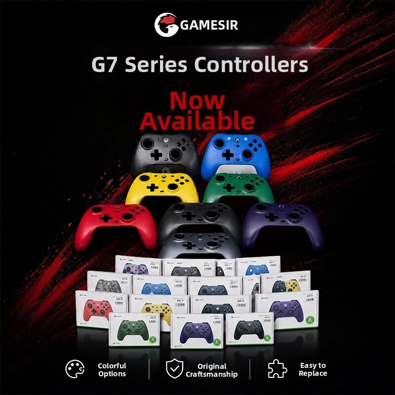 GameSir G7 Pro Uranus 8K Series 3-Segment Faceplate และ Faceplate
