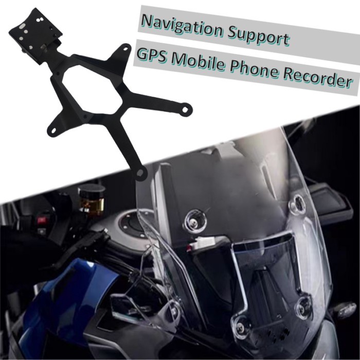 Motorcycle Accessories GPS/SMART PHONE Navigation GPS Plate Bracket Adapt Holder FOR TRIUMPH TIGER