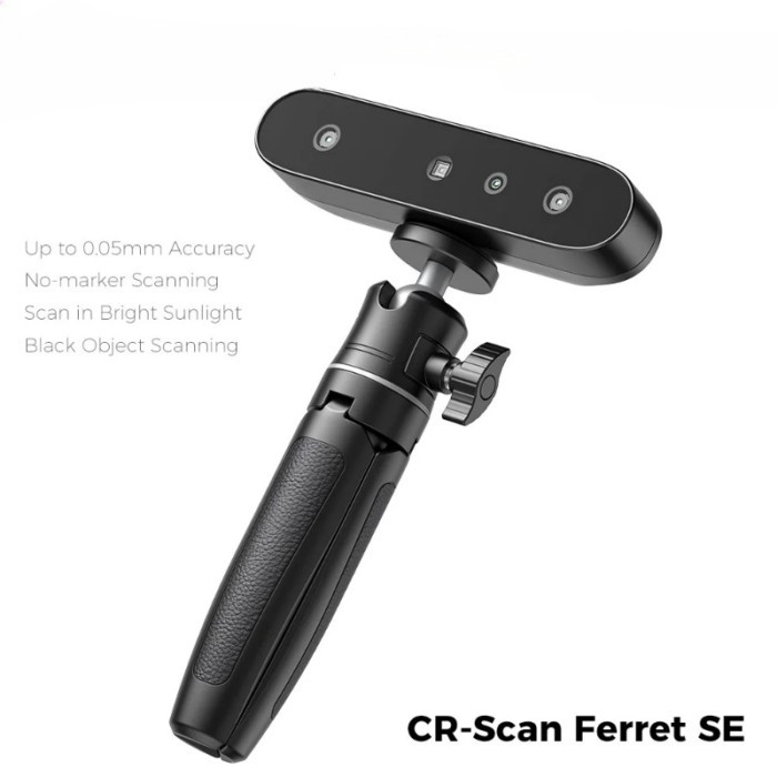 Creality CR-Scan Ferret SE 3D Scanner Portable Handheld Scanner 30FPS Quick Scan 0.1mmAccuracy 24bi