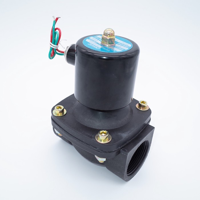 2 way 2w series Air gas water solenoid valve 1-1/2" 2 inch 220V AC Normally close 2W400-40 2W500-50