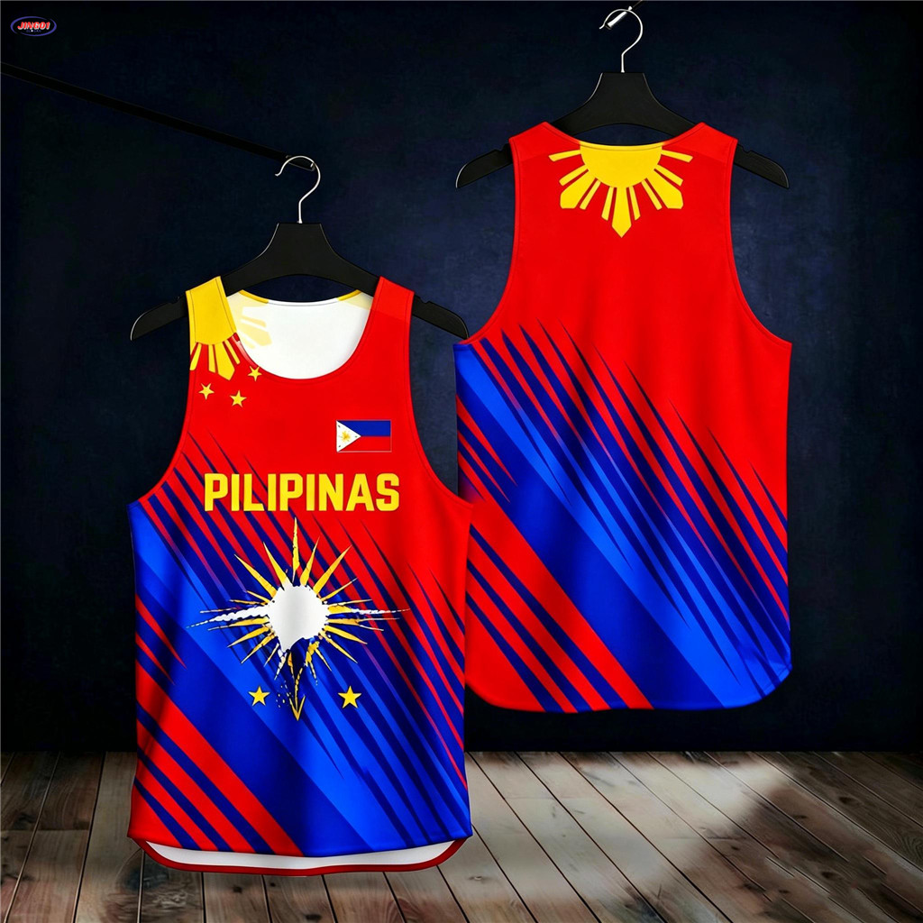 J01-Philippines Flag Colours Performance Tank