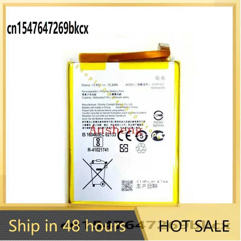 แบตเตอรี่ 4000Mah รุ่น C11p1707 สำหรับโทรศัพท์มือถือ Asus Zenfone Max M1 Zb555kl X00pd