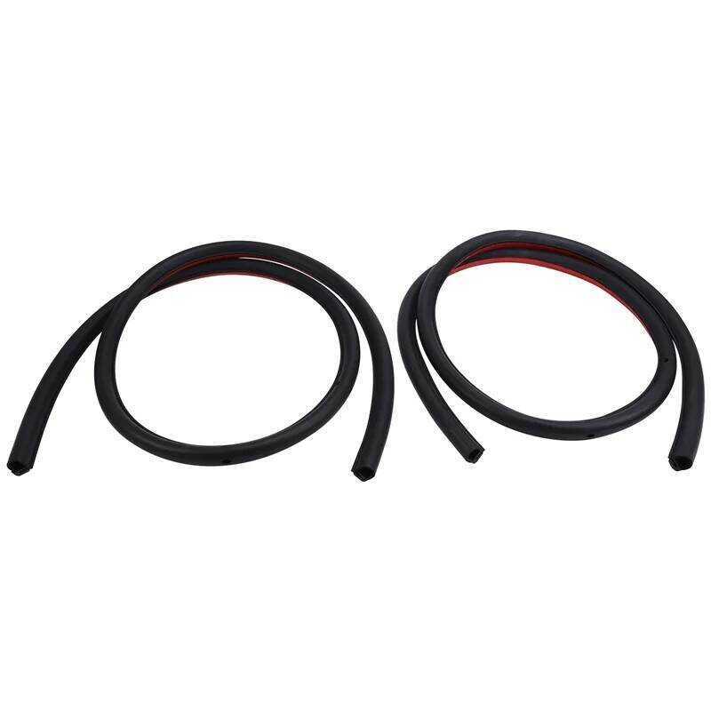 ★ A02q-1 คู่ ซีลยางกันน้ำสำหรับประตูรถยนต์ 1090509-00-D 1090508-0-D สำหรับ Tesla Model 3 ปี 2017-20