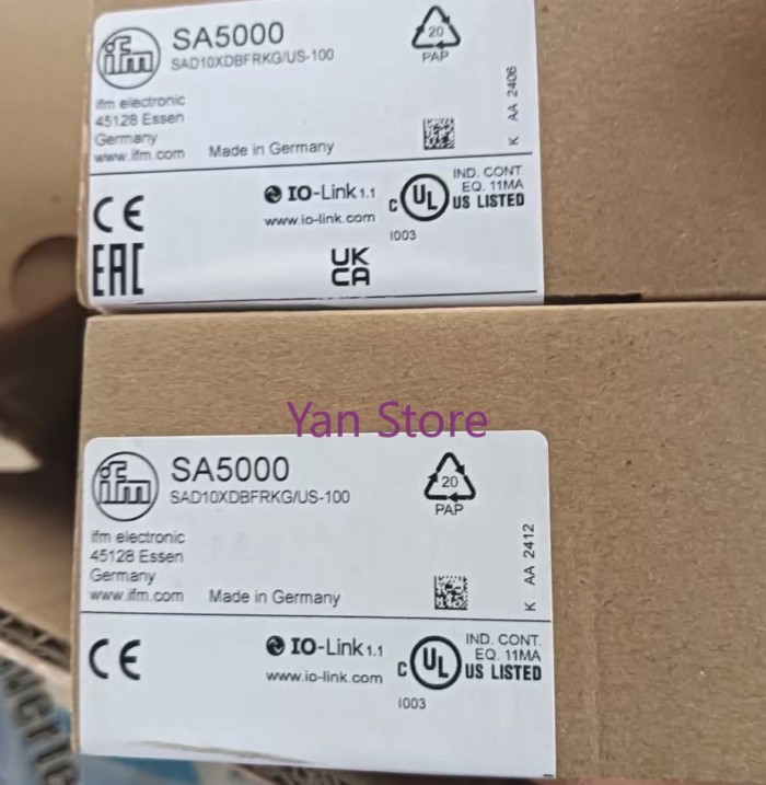 IFM SA5000  SA6000 SA4100 SA4300 Flow Sensor