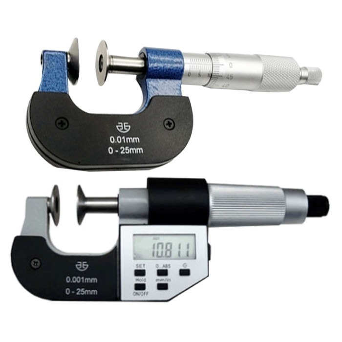 Xibei Brand Electronic Disc Micrometer 0-25mm 25-50mm 50-75mm 75-100mm Industrial Quality DIN Grade