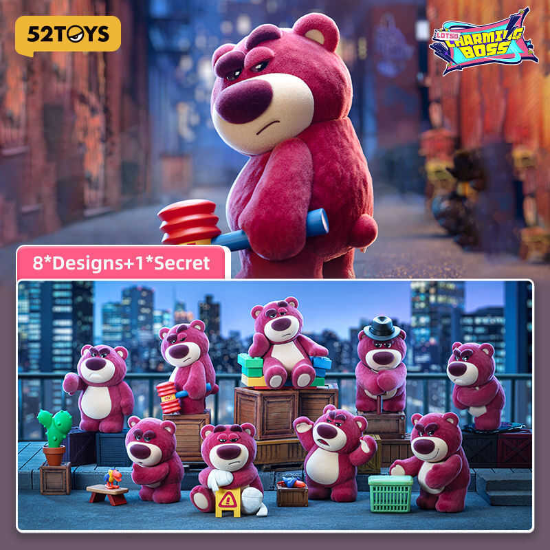& 52TOYS DISNEY Look Out Lotso Series Blind Box Figure Toy