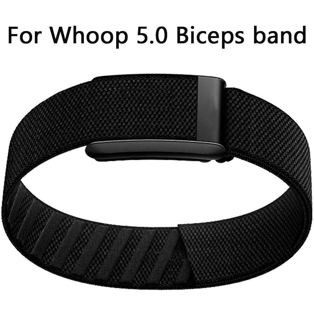 ใช้ WHOOP5.0PEAK/LIFE ยางยืดไนลอน biceps band MG ออกกําลังกายเปลี่ยนปลอกแขนพร้อมโครง U โลหะ