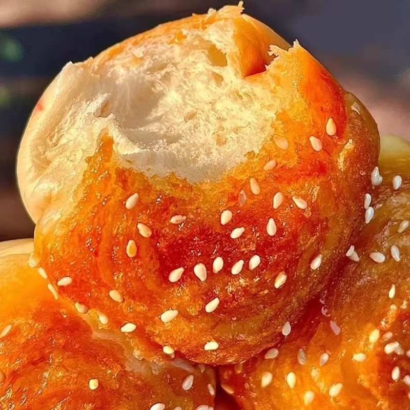 Honey Crispy Bottom Bread Small Vintage Crispy Crispy Cake Breakfast