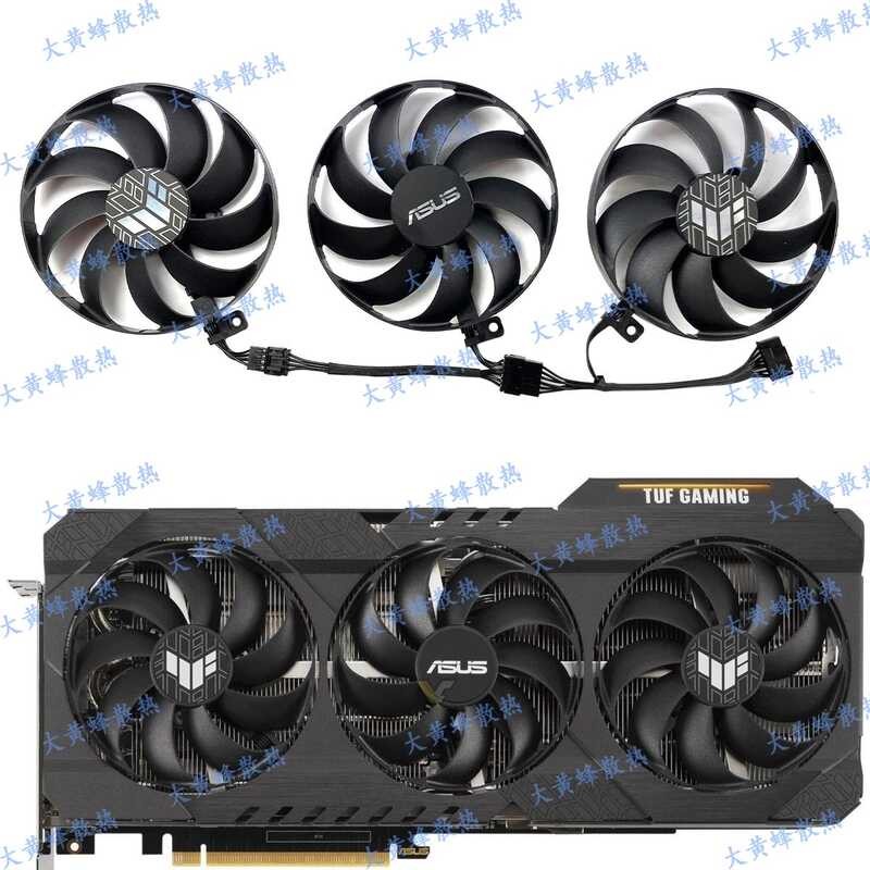 ASUS ASUS RTX3060 3060ti 3070 3080ti 3090 TUF กราฟิกการ์ดพัดลมระบายความร้อน