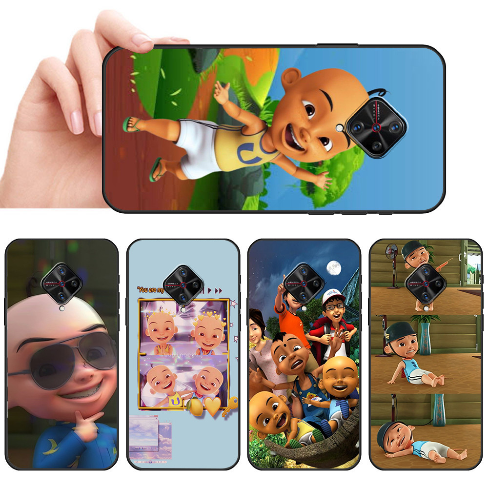 เคสโทรศัพท์สีดําแบบนุ่มสําหรับ Vivo S1 Pro Y9S X50 Lite SX53 upin เคส ipin เคสโทรศัพท์มือถือป้องกันก