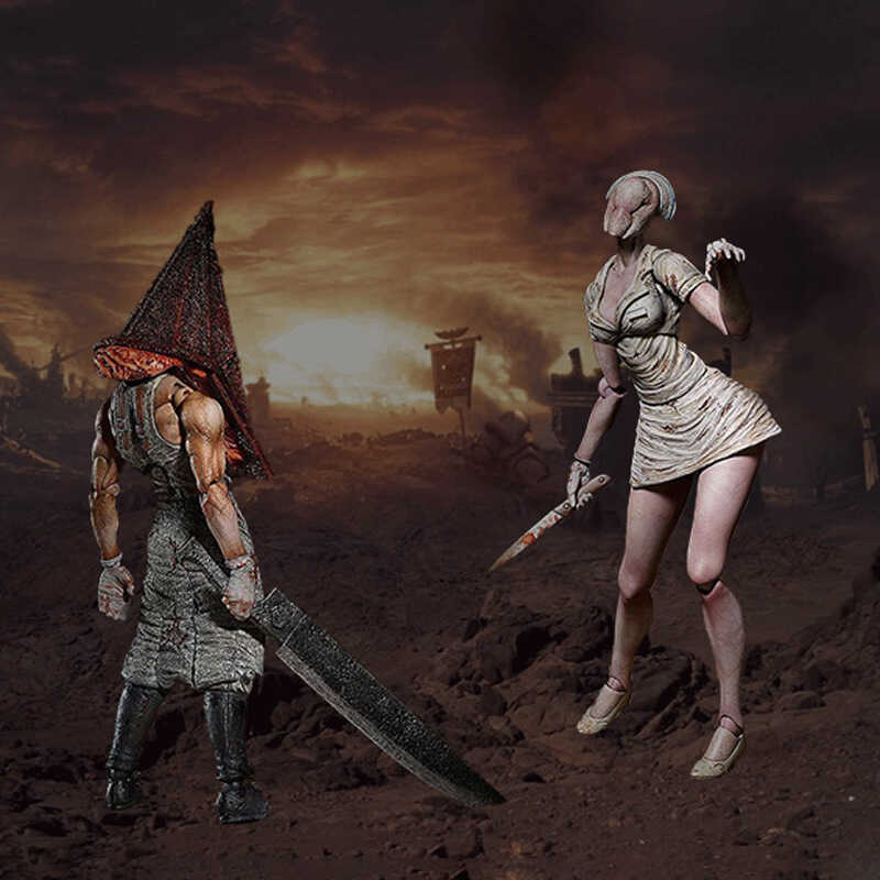 Figma SP055 Silent Ridge 2 Triangle Head Red Pyramid Head Foaming Nurse Long Can Do It