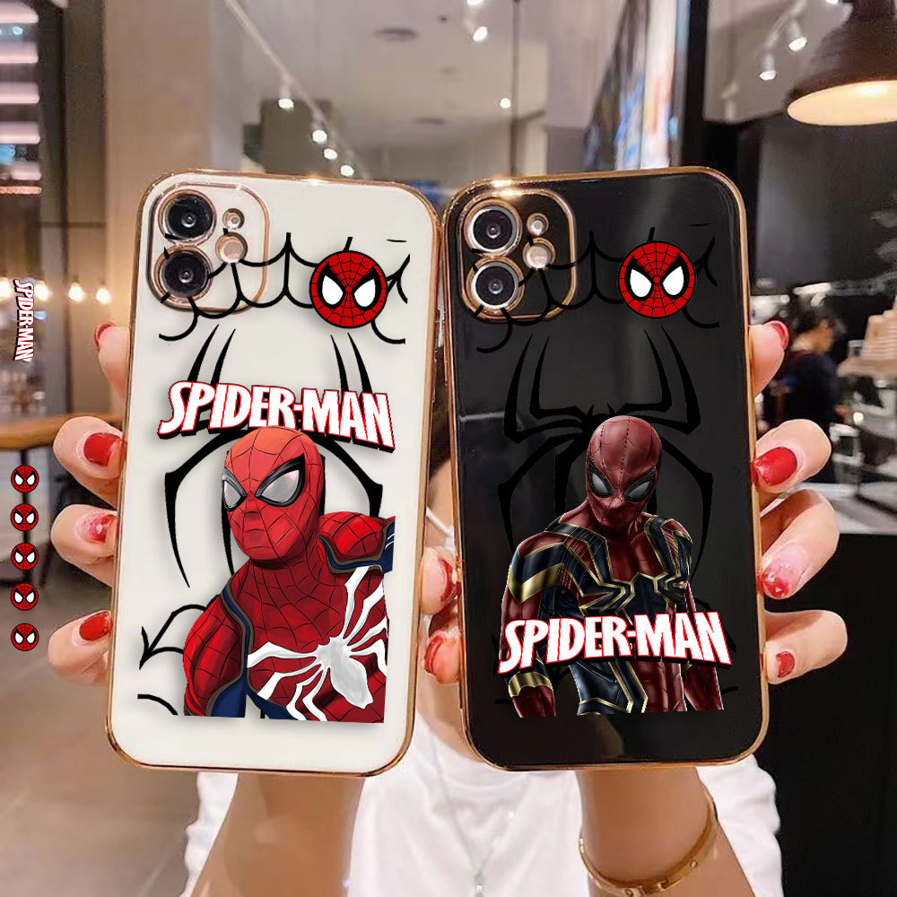 Marvels Hero Spider Man เคสโทรศัพท์สําหรับ OPPO REALME GT2 X7 K3 Q3 NEO3 A77 A57 K9 MASTER PRO CARNI
