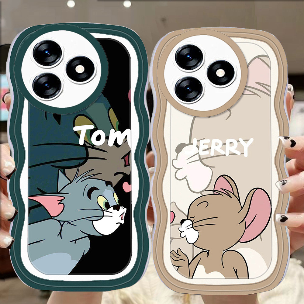 A-30 Love Couple TPU Casing สําหรับ Tecno Pova 6 5 Neo 2 7 Pro 5G เคสใส