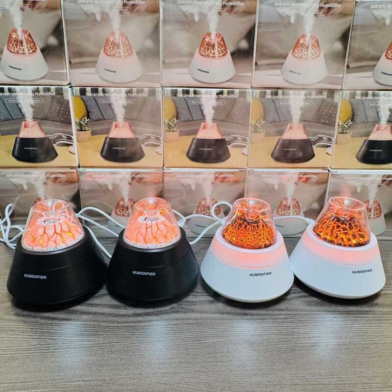 Cracked Volcanic Mini Home Bedroom Silent Small Desktop Planet Spray Aroma Diffuser