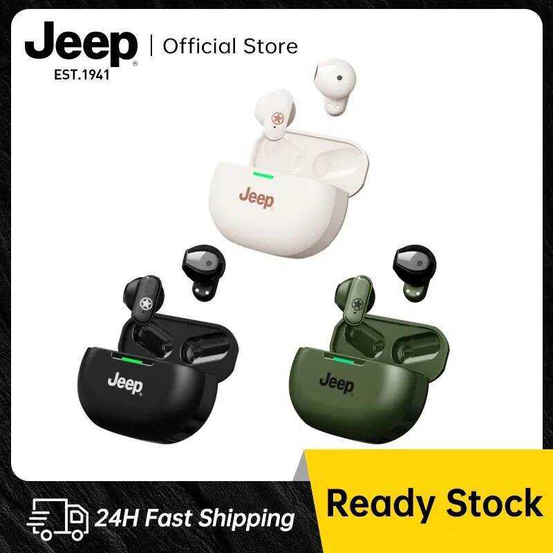 หูฟังบลูทูธไร้สาย, Jeep JP Ew011 Tws, หูฟังแบบเรียบง่าย, บลูทูธ 5.3, หูฟังชนิดใส่ในหูพร้อมเสียงเบสสเ
