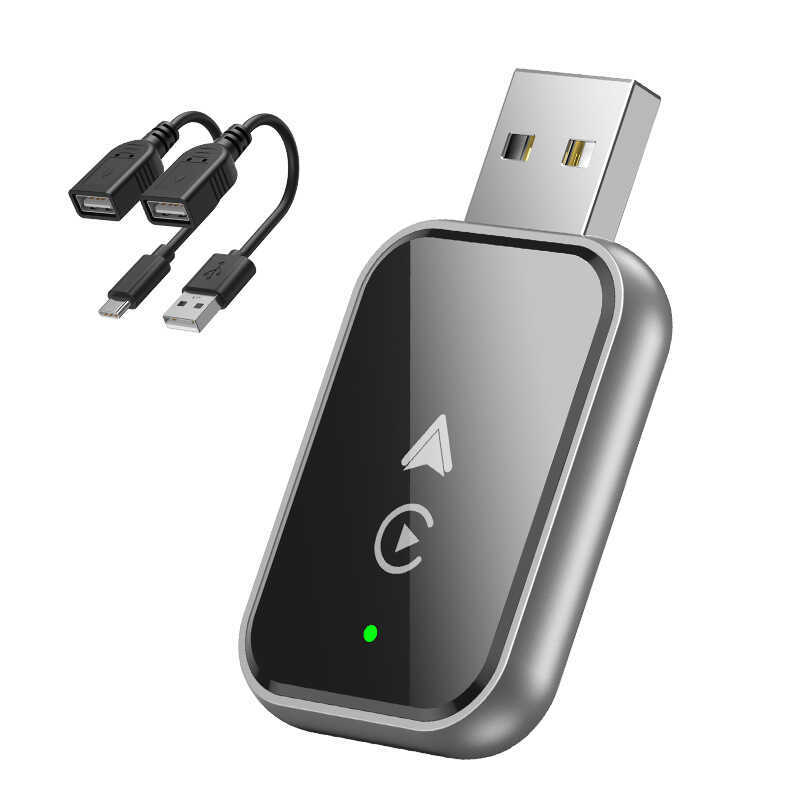 USB Wireless Carpy Box เหมาะสําหรับ iPhone Android Android Auto Box