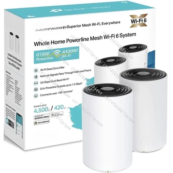 Deco PX50 M4 S4 S7 Wireless Router Wi-Fi Power Cat Hybrid Mesh