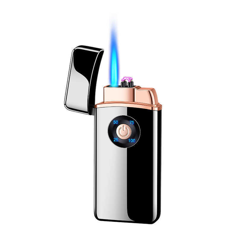 ไฟแช็กกันลมแบบใช้ได้ทั้งแก๊สและไฟฟ้า รุ่นใหม่ TH789 ชาร์จผ่าน USB ได้ พร้อมระบบจุดไฟแบบปุ่มคู่และสลั