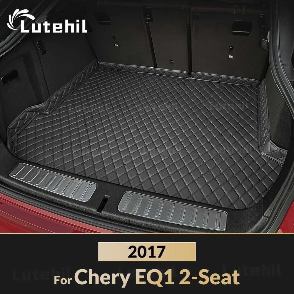 รถTrunk MatสําหรับChery EQ1 2-ที่นั่ง2017ที่กําหนดเองรถอุปกรณ์เสริมตกแต่งภายในอัตโนมัติ