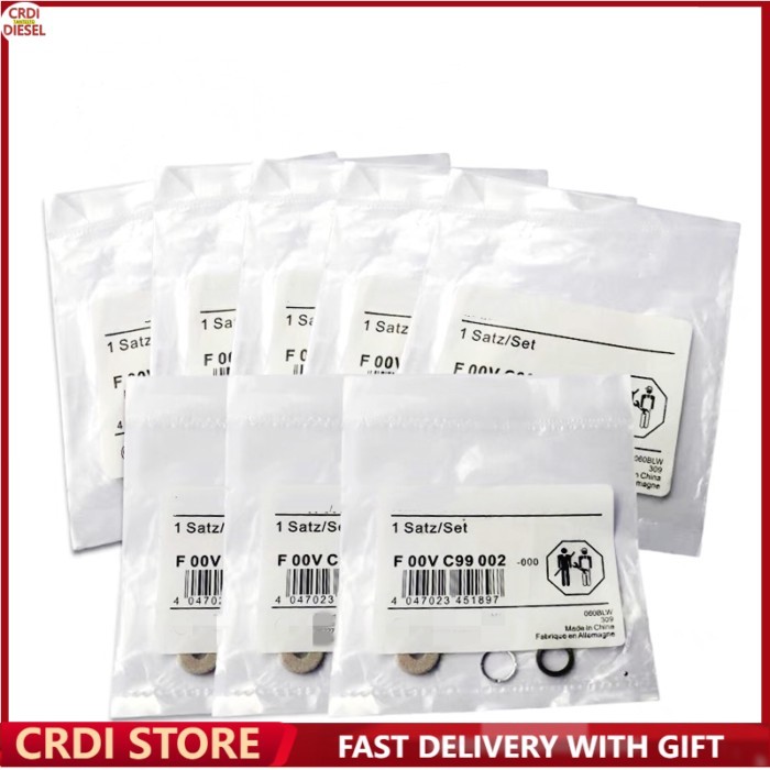 For Bosch 110120 Electronic Fuel Injection Common Rail Injector Repair Kit Sealing Ring F00VC9902F0