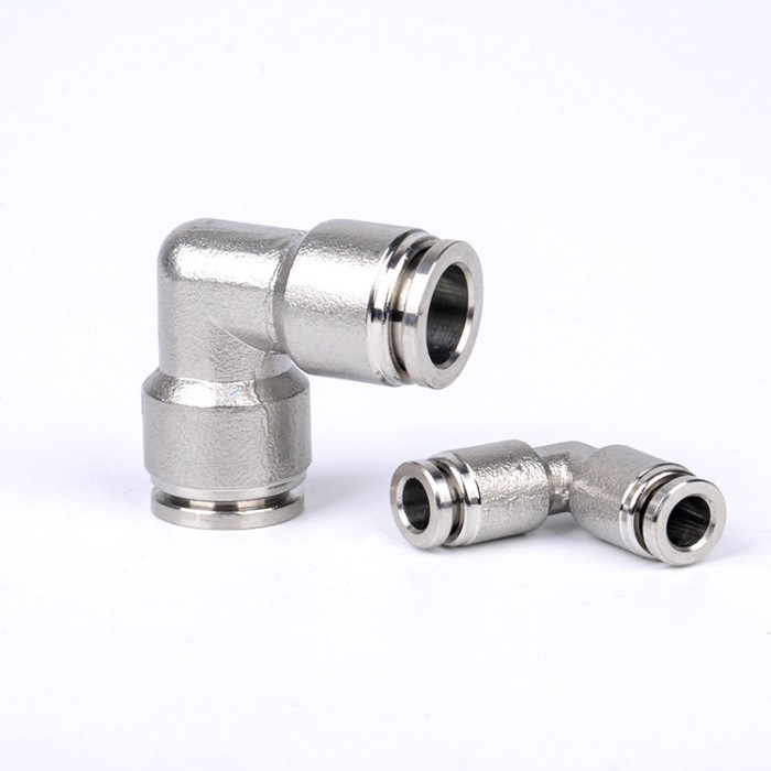 PV series 304 stainless steel Union elbow connector PV4 PV6 PV8 PV10 PV12 PV14 PV16 Pneumatic compo