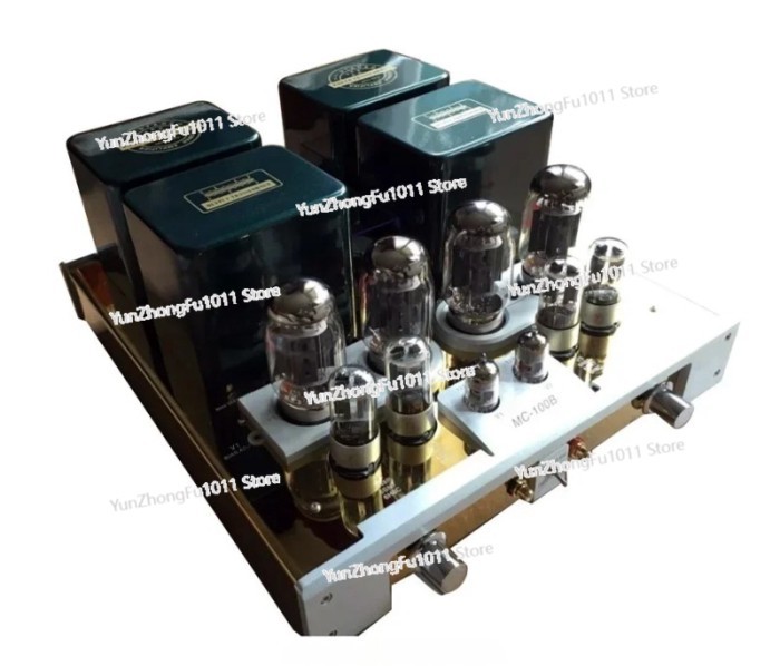 MC-100B KT88 Push-Pull Tube Amplifier HIFI EXQUIS 6SN7 12ax7 Lamp AMP MS100B