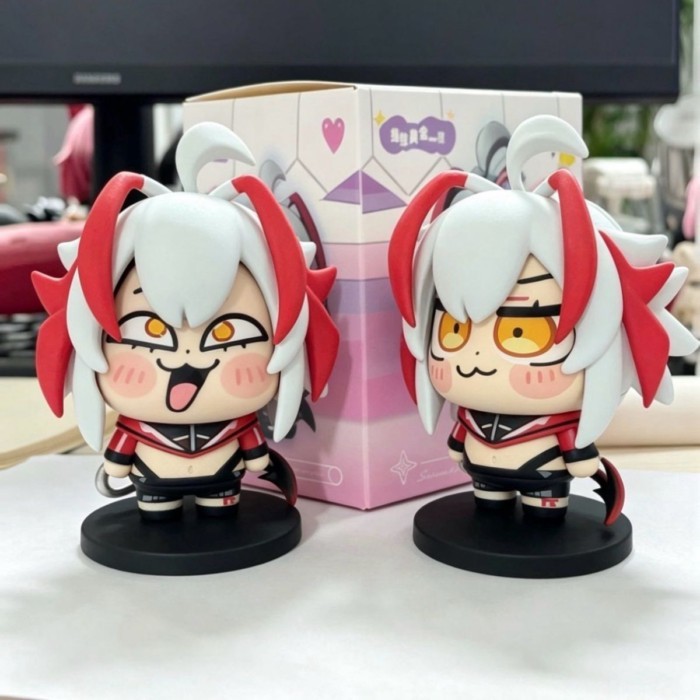 Arknights W น่ารัก Chibi รูปตลก Mini Figurine เกมเครื่องประดับสะสม