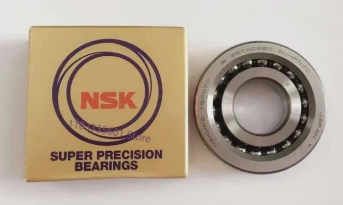 Japan Ball Screw Machine Tool Bearing 17TAC47C 20TAC47C 25TAC62 30TAC 35TAC72C Ball Bearing Cuscine