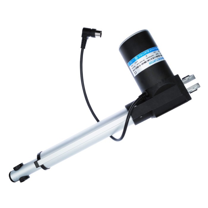 High Power 24V DC Linear Actuator 4000N/407kg 200mm Force Low Noise Electric Piston 6000N 4000N 200