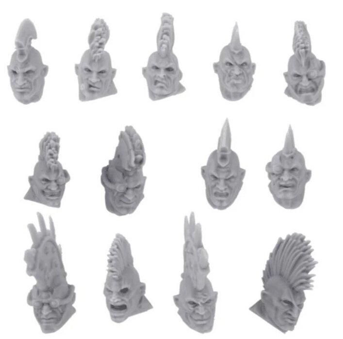 [โมเดลวาแฮมเมอร์] H757 Nest Togolia Family Head Modification Resin Model