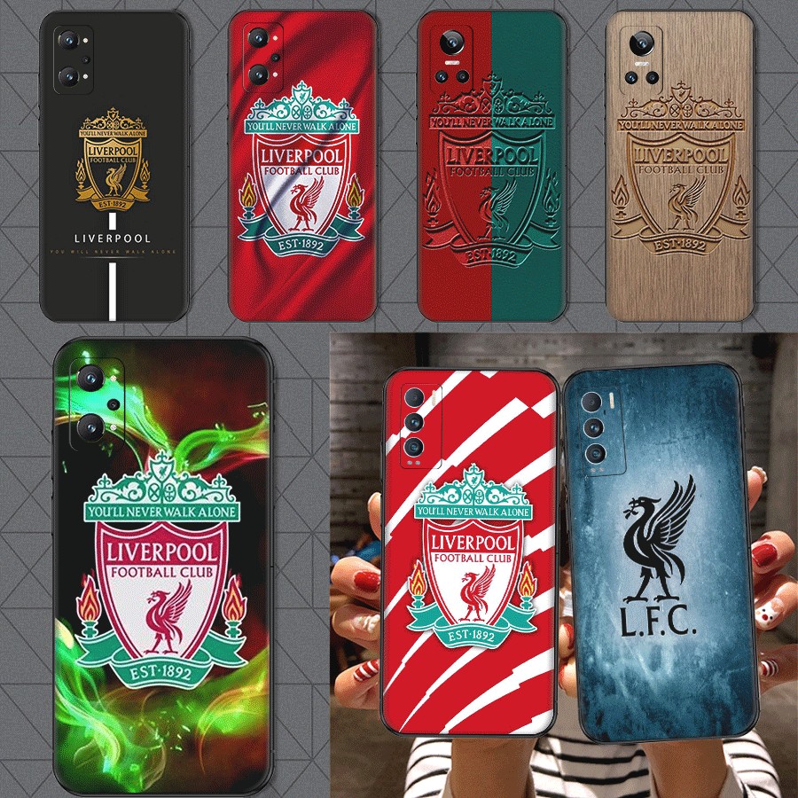 Liverpool Football Club สําหรับ Realme 9 Pro Plus 8S 8i 9i C2 ความเข้ากันได้เคสโทรศัพท์ TPU ฝาครอบป้