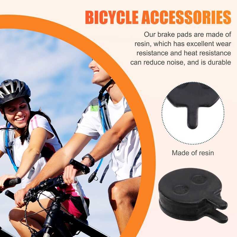 C Bicycle Disc Brake Pads 4 Pair Universal For Jak-5 B777,Bike Brake Pad Accessories