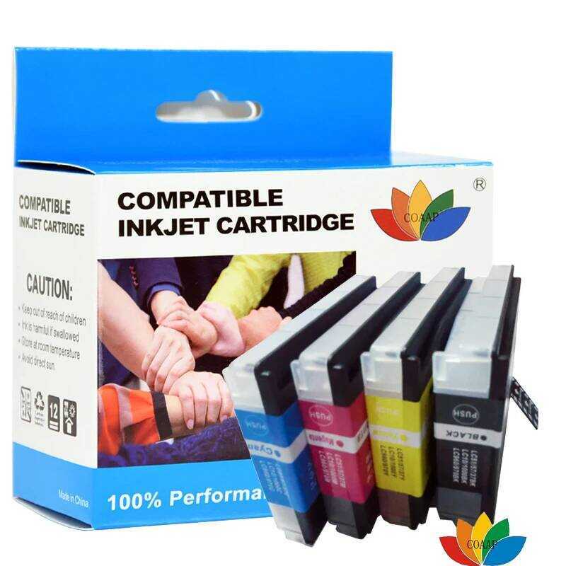 ตลับหมึก LC37 LC51 LC960 LC970 LC1000 สําหรับ Brother MFC-230C 235C 240C 260C 440CN 465CN 765CW 680C