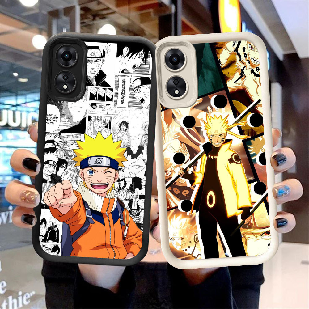 CK-80 NarutoปลอกกันกระแทกสําหรับOPPO A17 A38 A58 F23 A60 A18 A78 A98