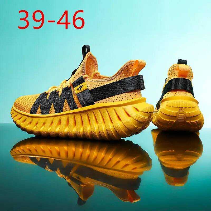 C Men's Casual Sneakers 2025 Trendy Fashionable Unisex Shoes Durable Anti-Slip Thick-Soled Elevator