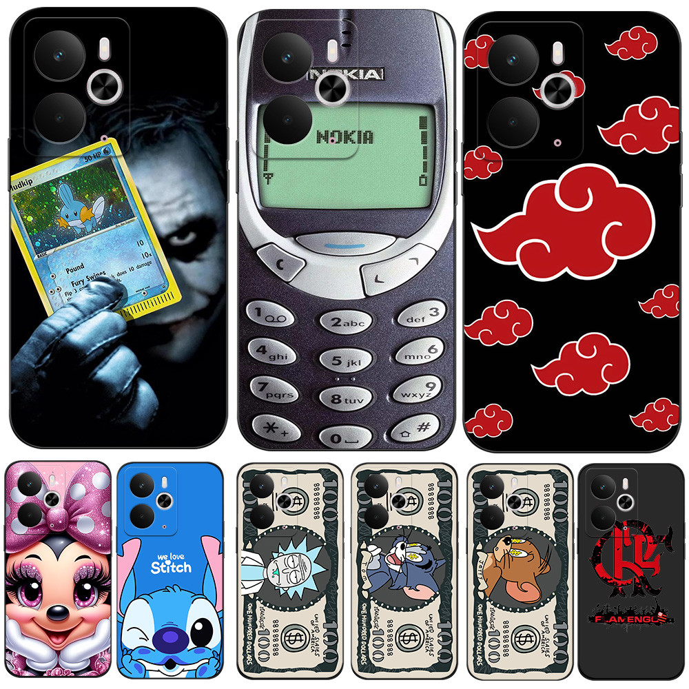 สําหรับ OPPO REALME 14T 14 5G Silicon Phone Cover อะนิเมะ dollar การ์ตูนตลก retro โทรศัพท์เก่า skull